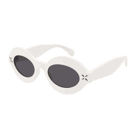 NEW AZZEDINE ALAIA SUNGLASSES, WHITE WOMEN EYEWEAR - Picture 1 of 3